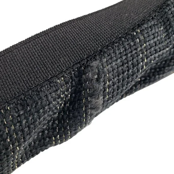 Tory Burch Caroline Arabia Black Elastic Flats 10M, Flaws - Picture 8 of 13